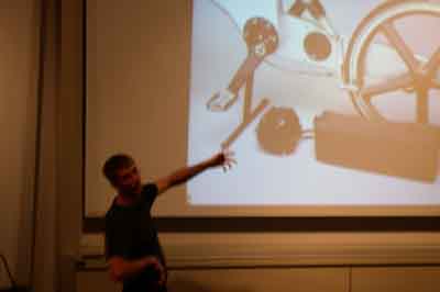 Richard Thorpe talking