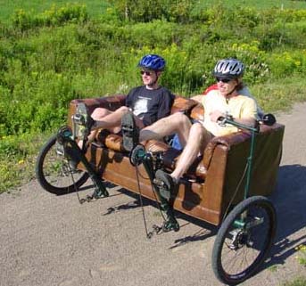 Couch bike pic