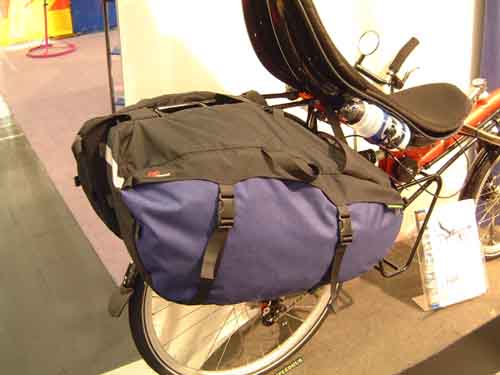 Recumbent luggage