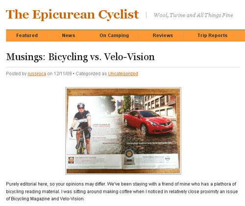 Epicurean Cyclist